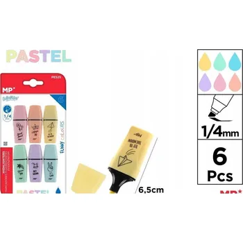 ZVÝRAZŇOVAČ FLUORESCENČNÍ 6 BAREV