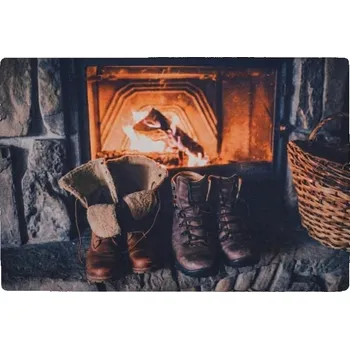 Rohožka Vánoční rohožka RUSTIC WELCOME 38x58 cm - více variant Varianta: Boty