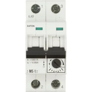 vypínač Motorový spínač Eaton 400 V IP20 1 A