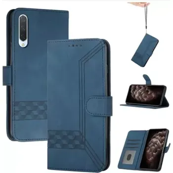 Pouzdro na mobilní telefon TT-TopTechnology Kožené pouzdro Xiaomi Mi 9 SE modré, blue, tzv. knížka