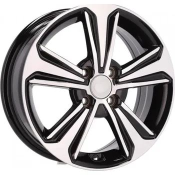 Auto-moto RACING LINE Alu kola Racing Line B1627 6.0x16 4x100 ET50 Mb - Polished + Black 54.1