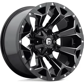 Alu kolo FUEL Alu Kola Fuel 1Pc D576 Assault 9x17 6x139.7 ET2 Gloss Black Milled 106.1