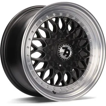 Alu kolo Seventy9 Alu Kola Seventy9 SV-E 7x15 4x100 ET30 Matt Black Front Polished Lip Polished 67.1