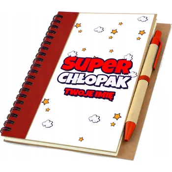 Zápisník POZNÁMKOVÝ BLOK NOTES ECO SUPER CHLAPEC DO ŠKOLY PRO CHLAPCE SEŠIT