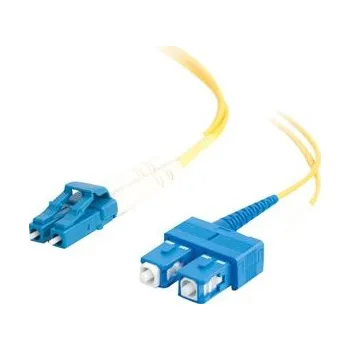 Síťový kabel C2G LC-SC 9/125 OS1 Duplex Singlemode PVC Fiber Optic Cable (LSZH) 85587