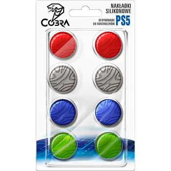 Herní příslušenství Kryty na analogové páčky pro ovladače PS5 COBRA