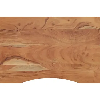 Psací stůl Dřevěná deska k psacímu stolu z akácie, 90 x 60 x 2,5 cm, přírodní