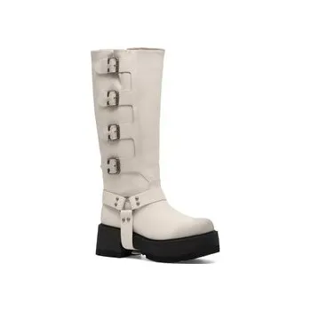 Dámské kozačky Kozačky Jenny Fairy WS22236-04 Bílá 37