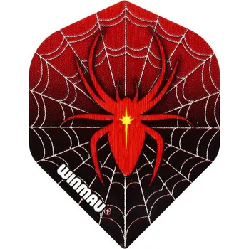 Šipka Letky na šipky Winmau MEGA STANDARD RED SPIDER
