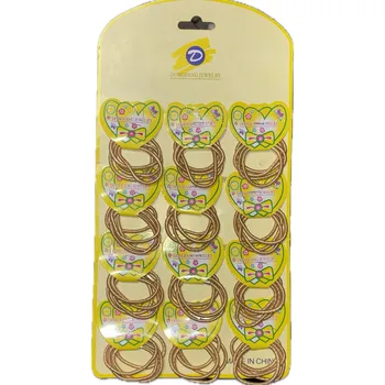 Kosmetický štětec Dongfang - Sada 48 ks gumiček do vlasů Nové