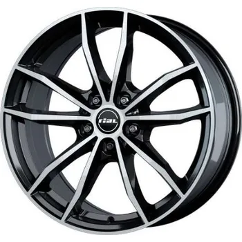 Disk RIAL Alu Kola Rial X12 8x19 5x112 ET45 - Diamond-Black Front Polished 57.1