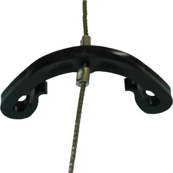 Topná rohož SYFOK-P 20m nerezové lanko s úchyty pro topný kabel do okapů