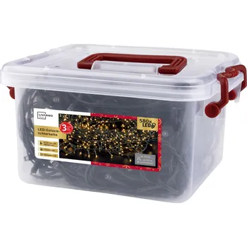 Vánoční dekorace LIVARNO home Světelný LED řetěz Galaxie, 580 LED (teplá bílá)