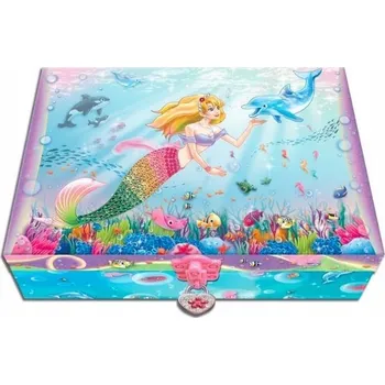 Obraz Šperkovnice s doplňky Mořská panna, samolepky 176MD