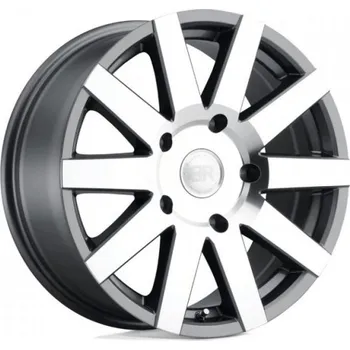 Alu kolo BLACK RHINO Alu Kola Black Rhino Journey 8x18 5x130 ET48 Gloss Gunmetal W/ Mirror-Cut Face 84.1