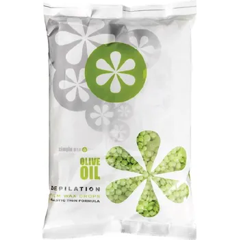 simple use Depilační vosk zrnka - Olive Oil - 800g