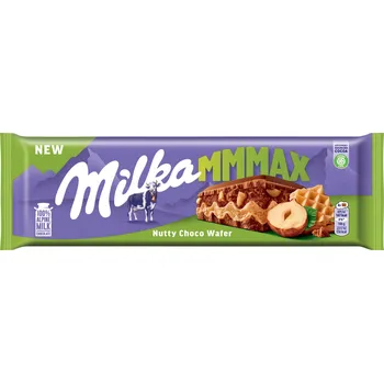 Čokoláda Čokoláda Milka Mmmax Nutty Choco Wafer 270g