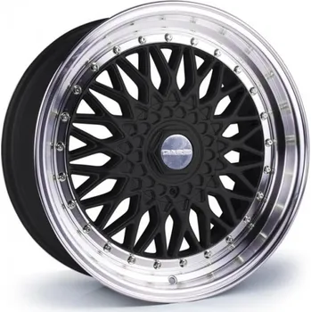 Alu kolo Dare Alu Kola Dare Rs 9.5x18 5x114.3 ET30 Gloss Black Polished / Chrome Rivets 73.1