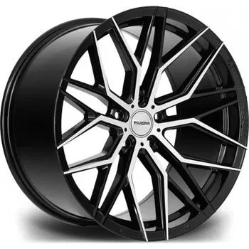 Alu kolo RIVIERA Alu Kola Riviera Rf101 10.5x20 5x105 ET25|-|45 Black Polished 74.1