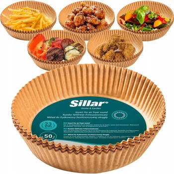 Obraz 50x Organizér Sillar kulatý 23 cm do fritézy bez tuku (horkovzdušné fritézy)