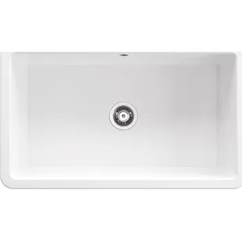 Keramický dřez Deante dřez 81x48cm Lumi bílý ZCU_610D (WP)