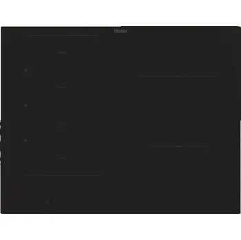 Varná deska Indukční varná deska Haier ID Series HAMTB56IWCS 65 cm 7,4 kW Černá