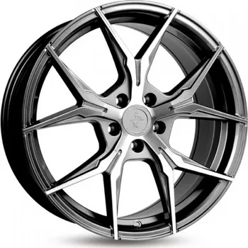 Alu kolo KESKIN Alu Kola Keskin Kt19 8X18 5X112 ET30 Palladium Front Polish 72.6