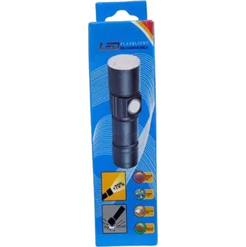 Svítilna TAKTICKÁ LED SVÍTILNA S USB NABÍJEČKOU, MINI SVÍTILNA