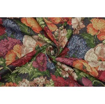 Dekorační | potahová látka gobelin - Květinový vzor