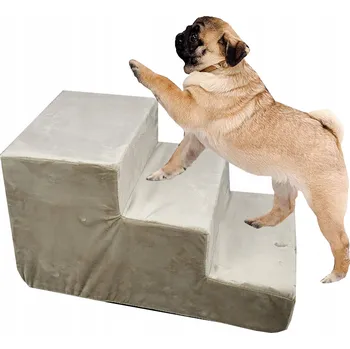 Schůdek Schůdky pro psa FajneLegowiska 3 stupně 30 cm 15 kg