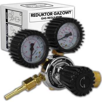 Příslušenství ke svářečce Redukční ventil Sherman CO2/Argon RB-CO2-MOUSE 200 bar