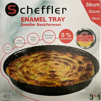 Vrták Sada kulatých forem na pečení Scheffler nerezová ocel