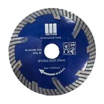 Řezný kotouč DIAMANTOVÝ KOTOUČ MODRÝ HLUBOKÝ ŘEZ BETON CIHLA ŽULA MARMOR 125mm