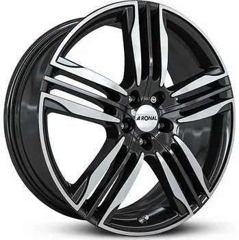 Disk RONAL Alu kola Ronal R58 8x20 5x114.3 ET40 Schwarz-Frontkopiert 82