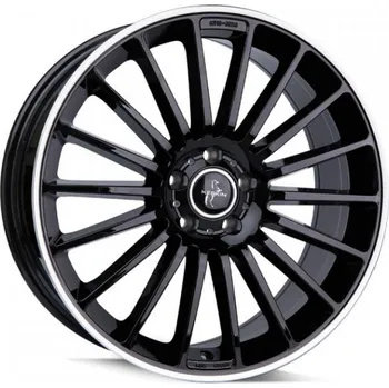 Alu kolo KESKIN Alu Kola Keskin Kt15 7X17 5X114.3 ET40 Black Lip Polish 72.6