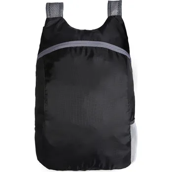 turistický batoh Ľahký skladací batoh 20 L - Čierna