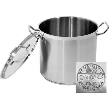 Hrnec Hrnec hrnec Yato nerezová ocel 15,4 l 28 cm s víkem