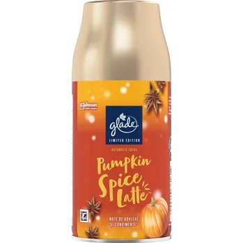 Osvěžovač vzduchu Glade® automatický sprej - Pumpkin Spice Latte - náhradní náplň 269 ml