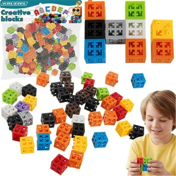 ostatní stavebnice Kruzzel 26377 kreativní 3D stavebnice 160 ks