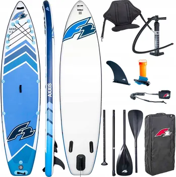 Nafukovací deska SUP F2 Axxis 11'6" Light Blue Combo Pádlo 2v1 Sedadlo