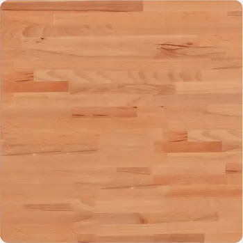 Psací stůl Čtvercová stolová deska z masivního bukového dřeva 60 x 60 x 1,5 cm