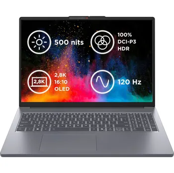 Notebook Lenovo IdeaPad Slim 3 16ARP10 Luna Grey kovový 83K8002FCK