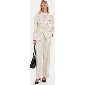 Pánské kalhoty Maryley Kalhoty z materiálu 25IB598/M17/35PA Écru Regular Fit L