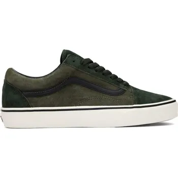 Pánská obuv tenisky pánské VANS Old Skool PIG SUEDE GREEN/MULTI - 38