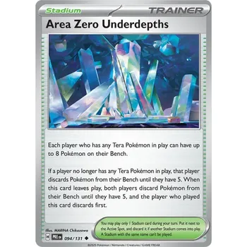Karetní hra Area Zero Underdepths 094/131 - Prismatic Evolutions Typ karty: Pokéball Reverse