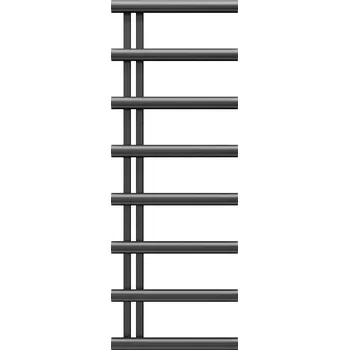 Radiátor Zehnder Radiátor Zehnder Chime 138x50 cm, kartáčovaný černý chrom, CHZ-140-050-N211 CHZ-140-050-N211
