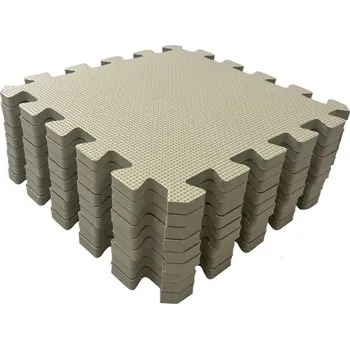 Hrací deka Rialto Baby Hrací podložka puzzle Light Beige 90x90 cm