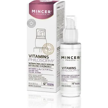 Péče o ruce MINCER PHARMA_Vitamíny Philosophy posilující sérum na ruce a nehty č. 1026 30ml