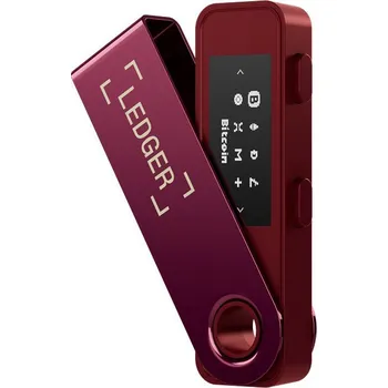Ledger Nano S Plus Crypto Hardware Wallet Crimson Magenta