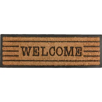 Hotová gumová kokosová rohožka 75 x 25 cm